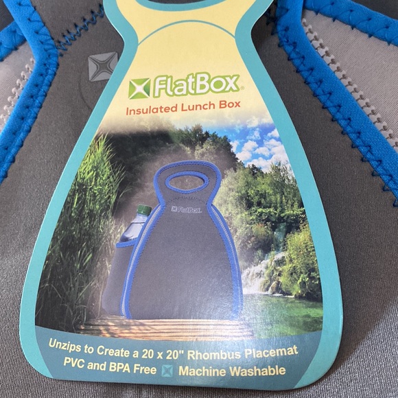 Flat box lunch box - Picture 2 of 3